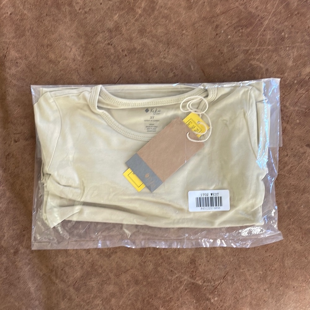 Kyte baby long sleeve toddler pajamas in Wheat